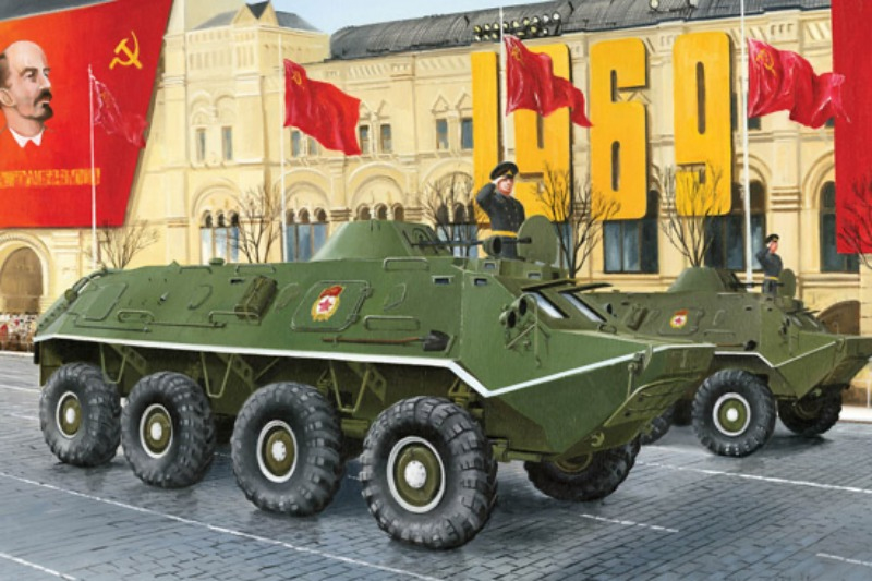 Trumpeter 01544 Kołowy transporter BTR-60PB