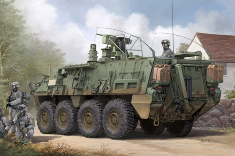 Trumpeter 01560 M1135 Stryker NBC RV model 1-35