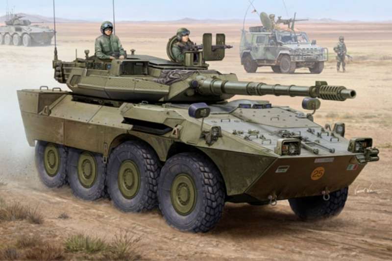 Trumpeter 01564 B1 Centauro AFV Early Version (2nd series) with Upgrade Armor 1/35