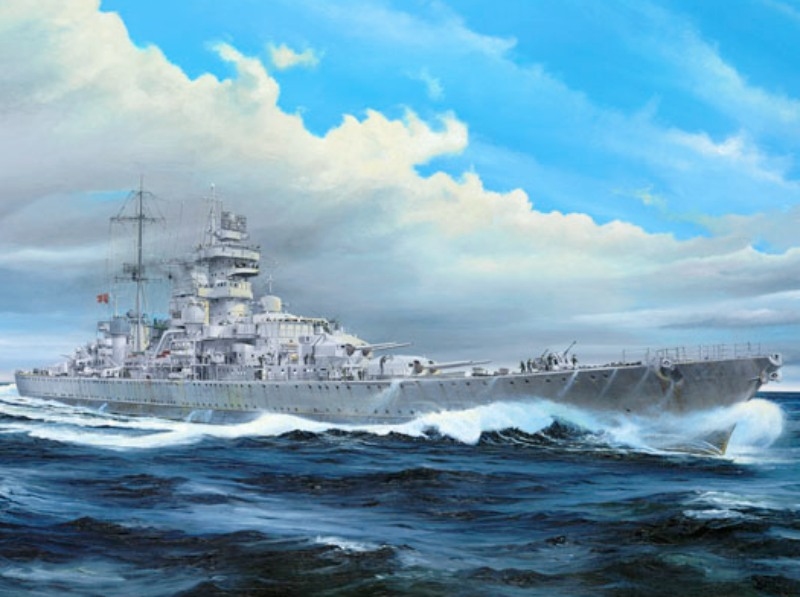 Trumpeter 05313 Krążownik Prinz Eugen 1945 1/350