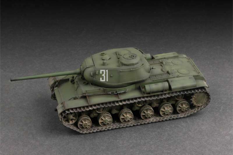 model_do_sklejania_trumpeter_07127_soviet_kv_85_heavy_tank_image_1-image_Trumpeter_07127_1