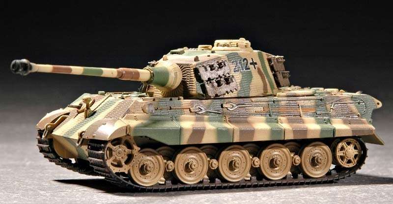 model_trumpeter_07291_tank_king_tiger_henschel_turret_with_zimmerit_hobby_shop_modeledo_image_1-image_Trumpeter_07291_1