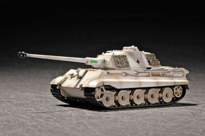 model_trumpeter_07292_tank_king_tiger_porsche_turret_with_zimmerit_hobby_shop_modeledo_image_1-image_Trumpeter_07292_1