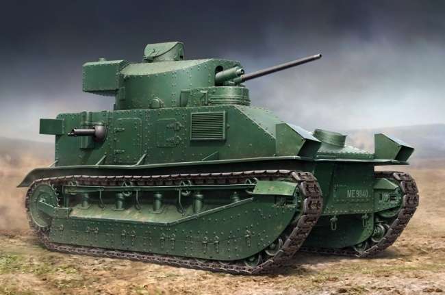 hobby_boss_83881_model_vickers_medium_tank_mk_ii_hobby_shop_modeledo_image_1-image_Hobby Boss_83881_1