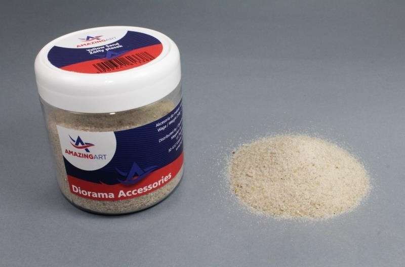 Bardzo drobny żółty piasek, Amazing Art 13388-image_Amazing Art_13388_1