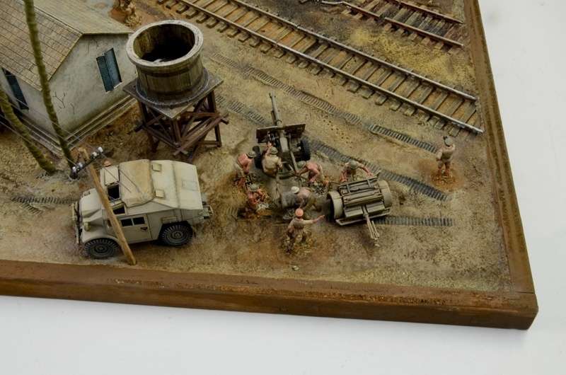 Battle Set El ALamein The Railway Station Italeri 6181 zestaw modelarski do sklejania image_1_ita6181_i-image_Italeri_6181_3