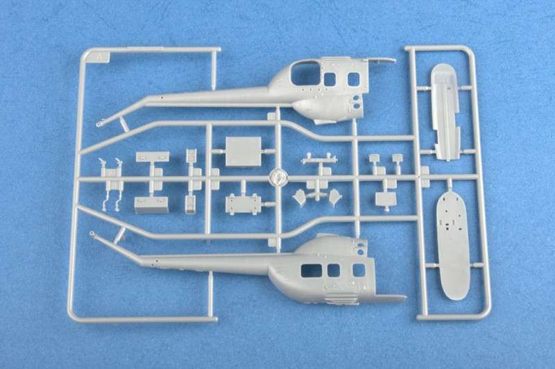 Plastikowy model helikoptera Mi-2URP Hoplite z polskimi oznaczeniami Trumpeter 87244 - sklep modeledo - image_8-image_Hobby Boss_87244_3