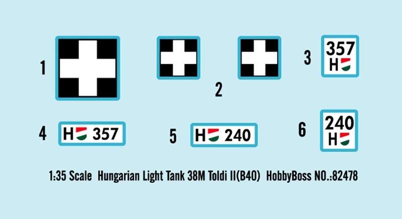 Kalkomania modelu Hobby Boss 82478-image_Hobby Boss_82478_3