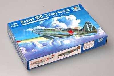 Opakowanie modelu Mig3 Trumpeter 02830.-image_Trumpeter_02830_3