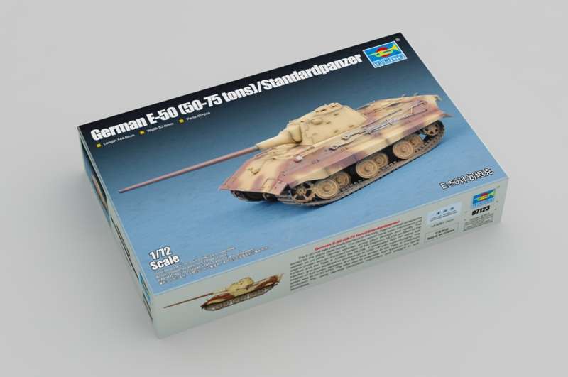 Trumpeter 07123 w skali 1:72 - model E-50 50-75 tons - Standardpanzer do sklejania - image b-image_Trumpeter_07123_2