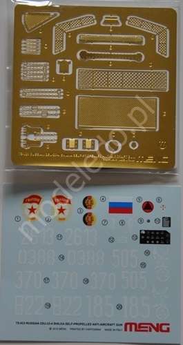 Plastikowy model do sklejania rosyjskiego systemu plot ZSU-23-4 Shilka model_meng_image_2-image_Meng_TS-023_3