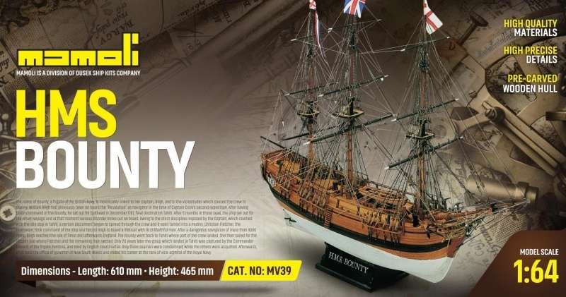 model_drewniany_do_sklejania_mamoli_mv39_hms_bounty_hobby_shop_modeledo_image_2-image_Mamoli_MV39_1