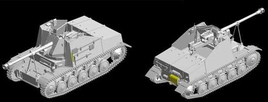 Dragon 6769 w skali 1/35 - model do sklejania Marder II Panzerjager II fur Pak 40/2 - image h-image_Dragon_6769_4