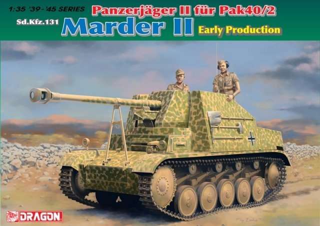 Dragon 6769 w skali 1/35 - model do sklejania Marder II Panzerjager II fur Pak 40/2 - image a-image_Dragon_6769_3