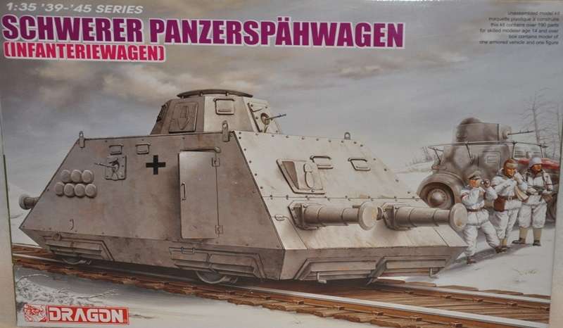 Niemiecki wagon pancerny dla piechoty, plastikowy model do sklejania Dragon 6072 w skali 1:35-image_Dragon_6072_1