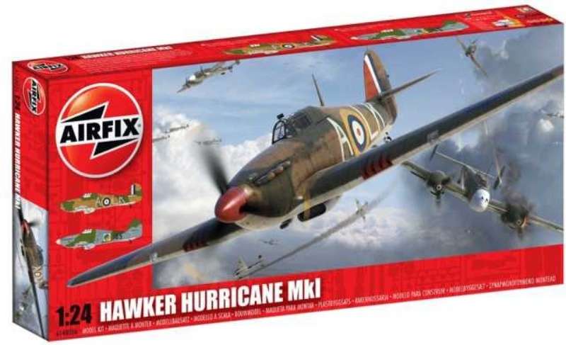 Hawker Hurricane Mk.I Airfix A14002 model_do_sklejania_skala_1_24_image_1-image_Airfix_A14002A_1